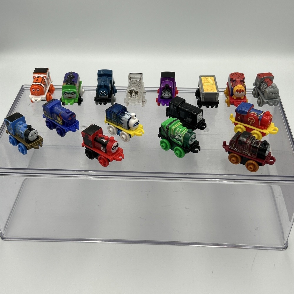 Mattel Thomas The Train & Friends Mini Halloween Set (16) Train Cars Super Heros